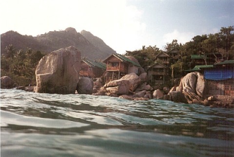 Bungalows am Strand