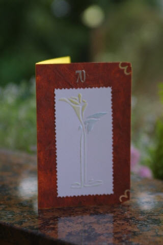 Embossing f�r meine Mutter