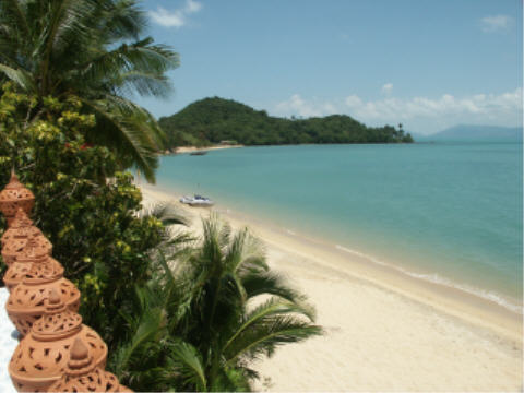 Strand auf Koh Samui